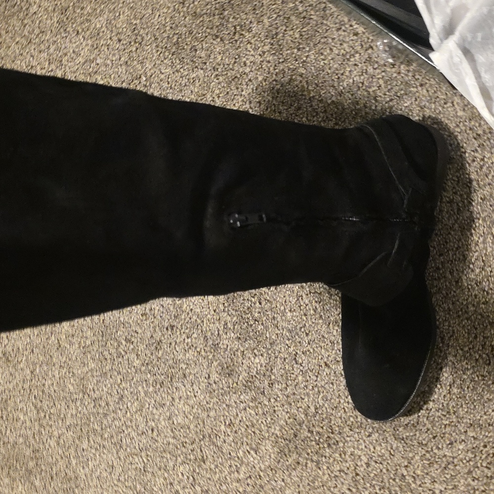 Pre-owned Above The Knee Ralph Lauren Suede Boots Sz 10m - Picture 9 of 14